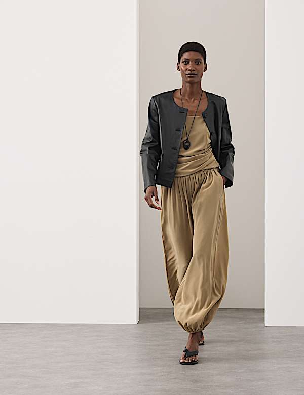 Pure Silk Balloon Cami Top - US