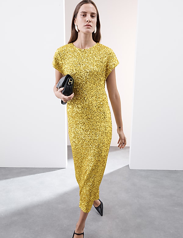 Mark and spencer livlyness yellow dress