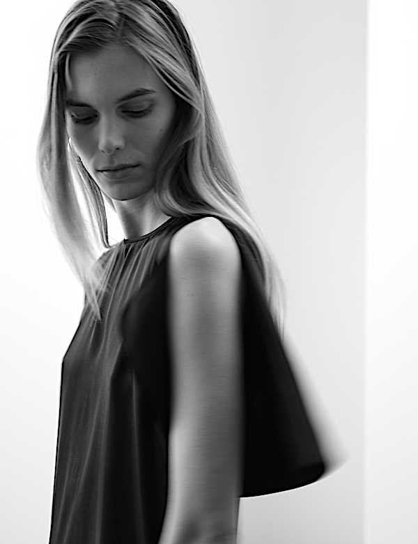 Cupro Rich Split Sleeve Maxi Dress - BN