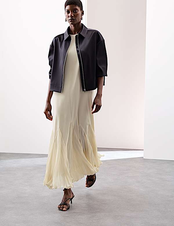 Φόρεμα-μάξι με τζάκετ - GR