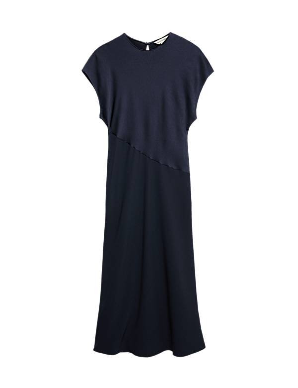 Satin Crepe Midaxi Dress