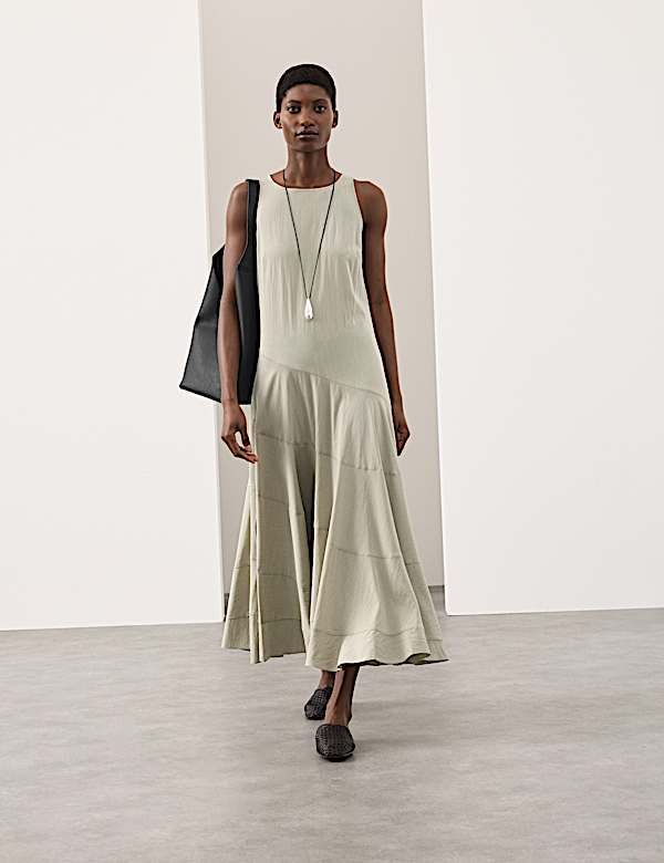 slim fit dress slacks Ischia Dress - Salt main image 0