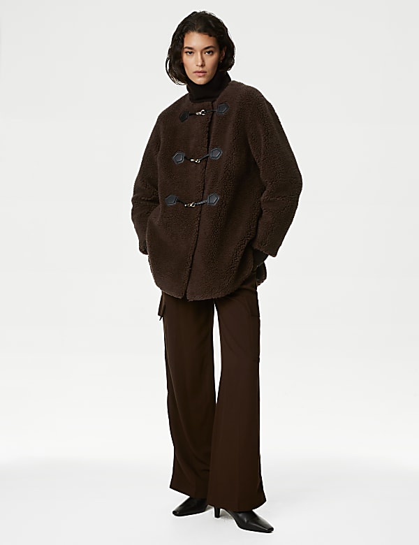 Borg Jacket with Wool - US