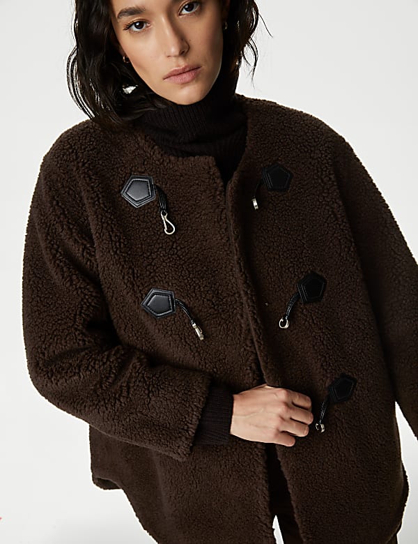 Borg Jacket with Wool - US