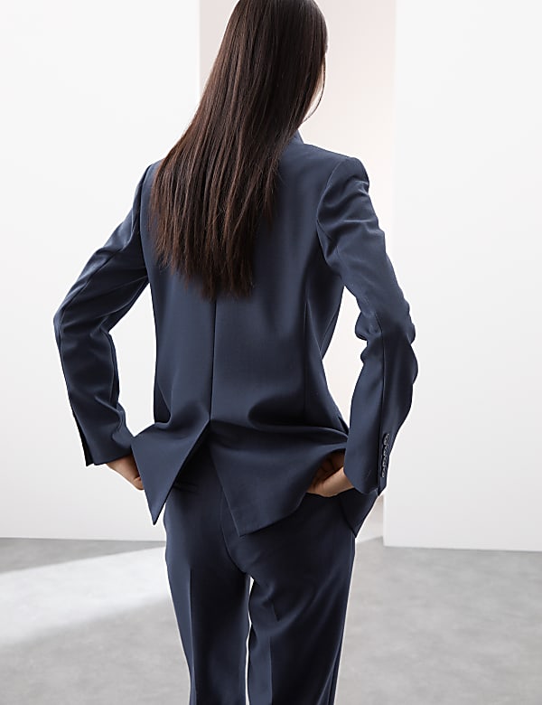 Double Breasted Blazer With Wool - JO