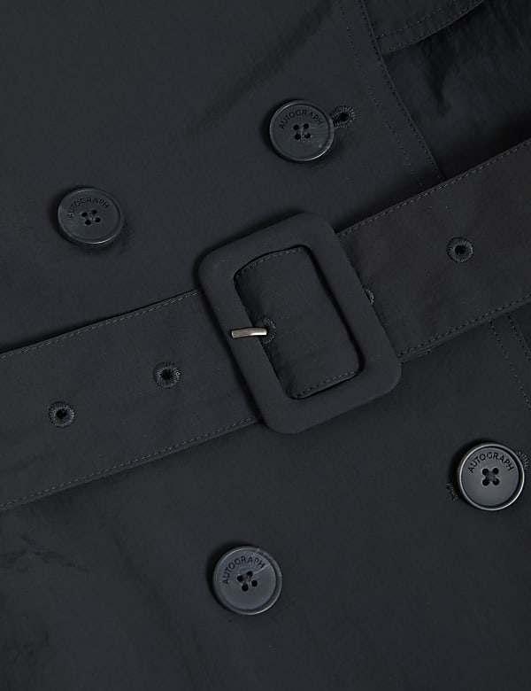 Technical Showerproof Longline Trench Coat - NO