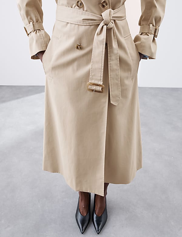 Cotton Rich Longline Trench Coat - MV