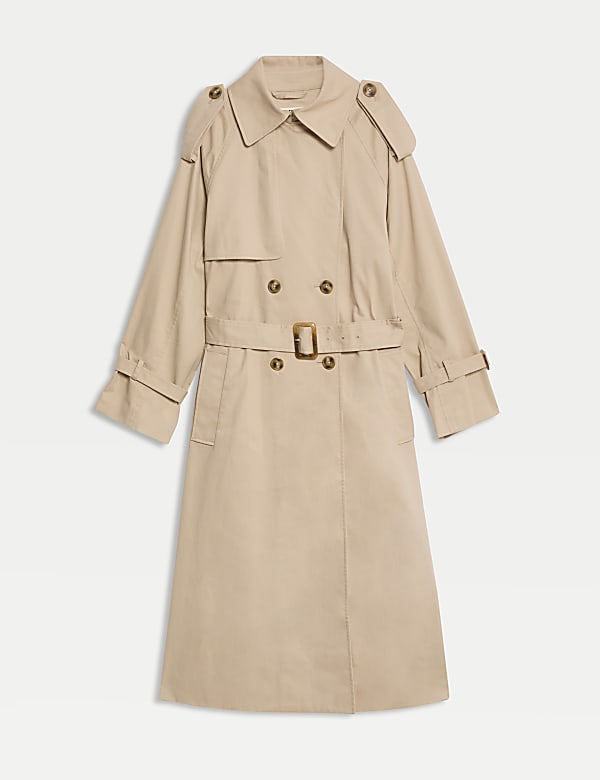 Cotton Rich Longline Trench Coat - MV