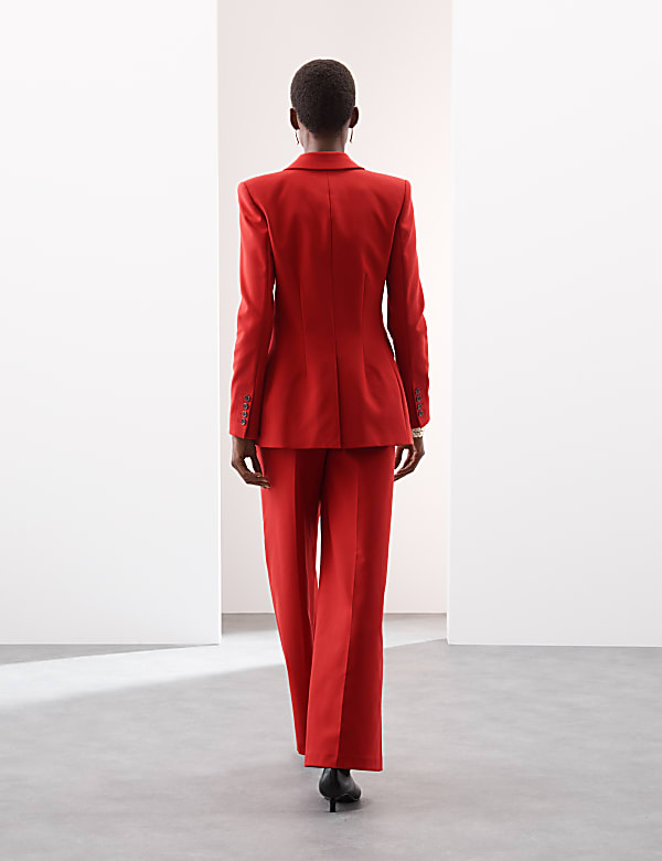 Tailored Single Breasted Blazer with Wool
