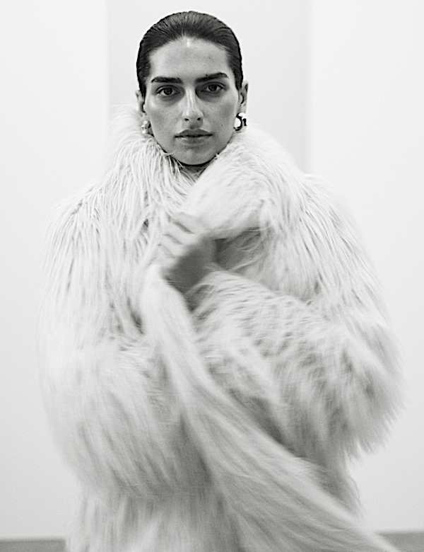 Faux Fur Collared Longline Coat - NZ