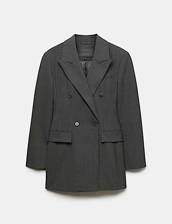 Longline Double Breasted Blazer - VN