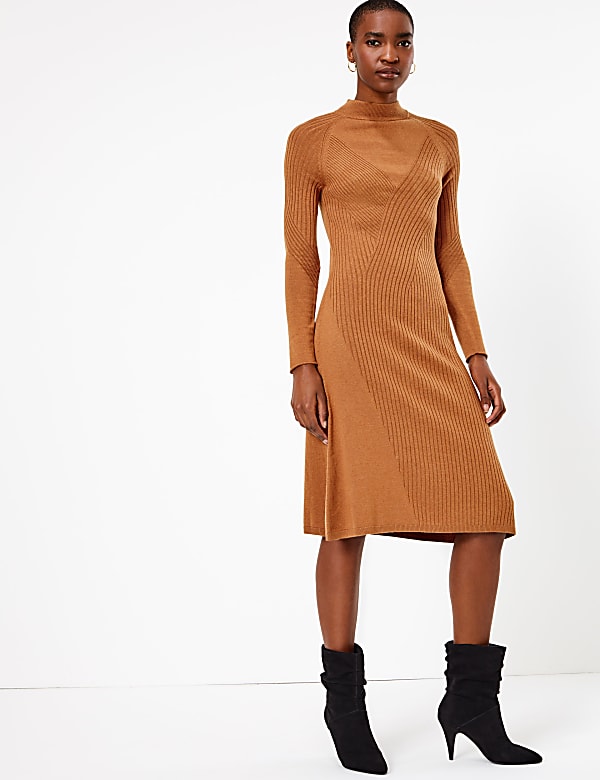 Marks and spencer wool dress store