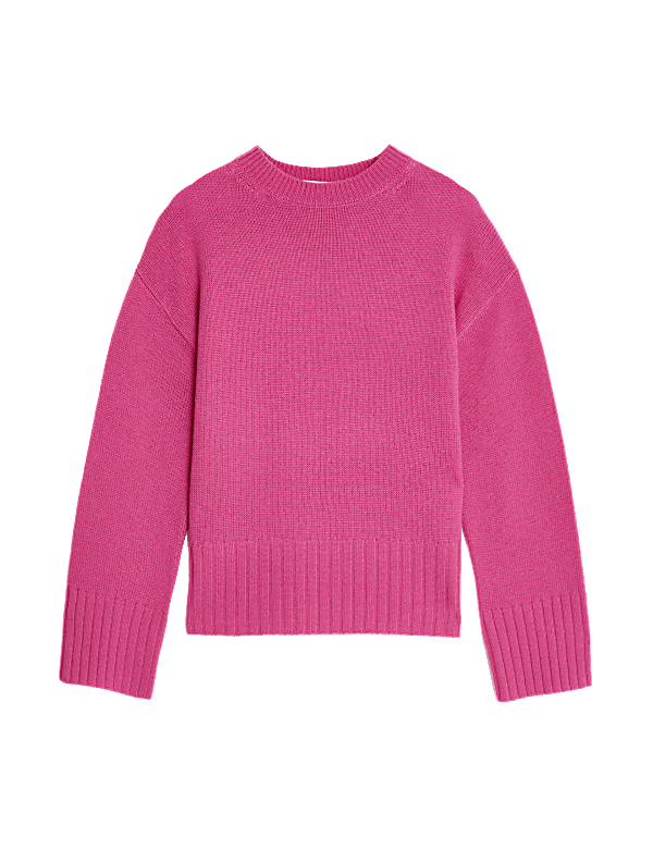 Merino Wool Rich Jumper with Cashmere