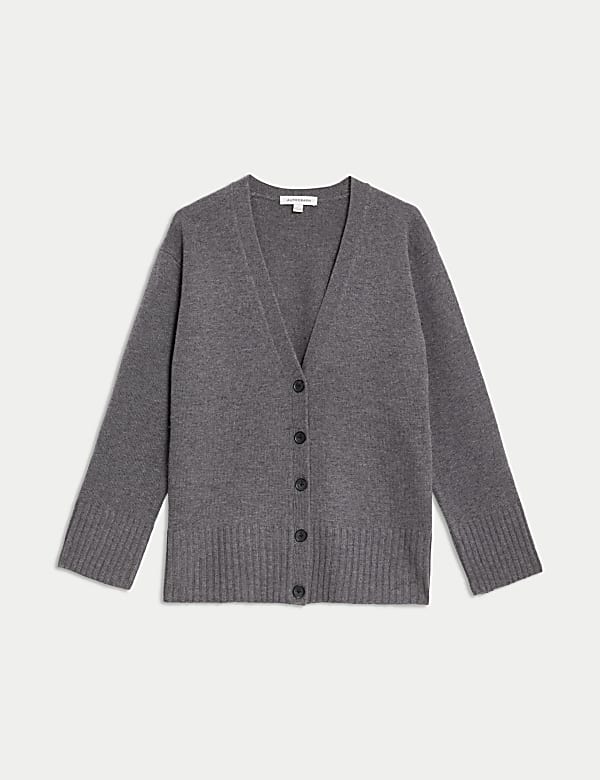 Merino Wool Rich Cardigan With Cashmere - VN