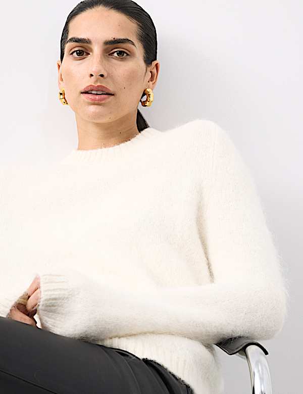 Alpaca Rich Crew Neck Jumper - JP