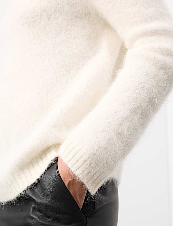 Alpaca Rich Crew Neck Jumper - JP