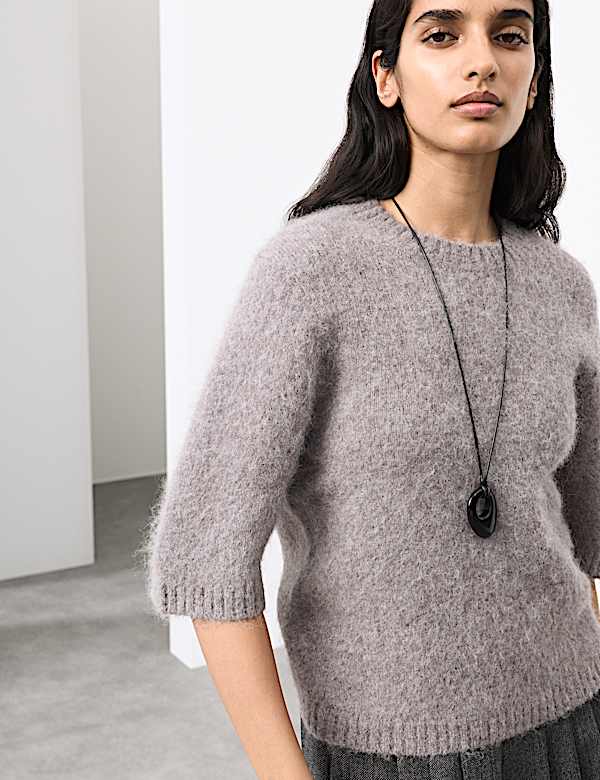 Alpaca Rich Knitted Top - AT