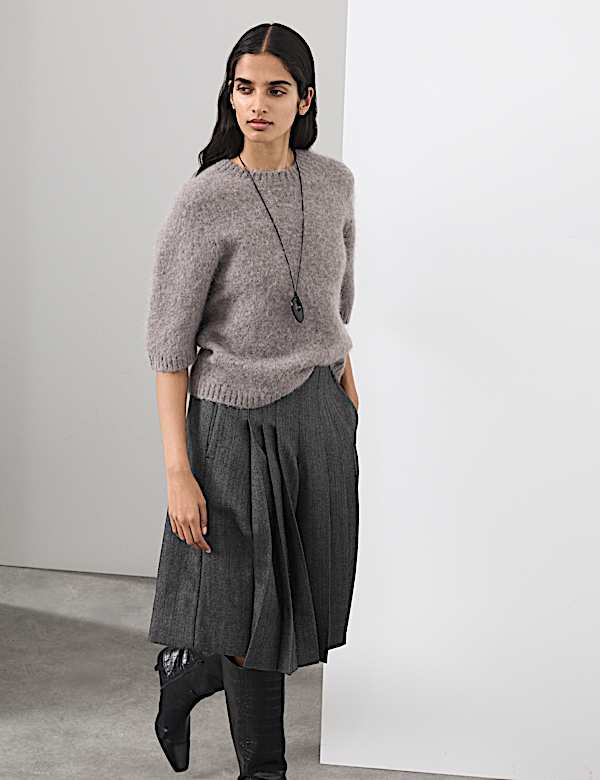 Alpaca Rich Knitted Top - AT