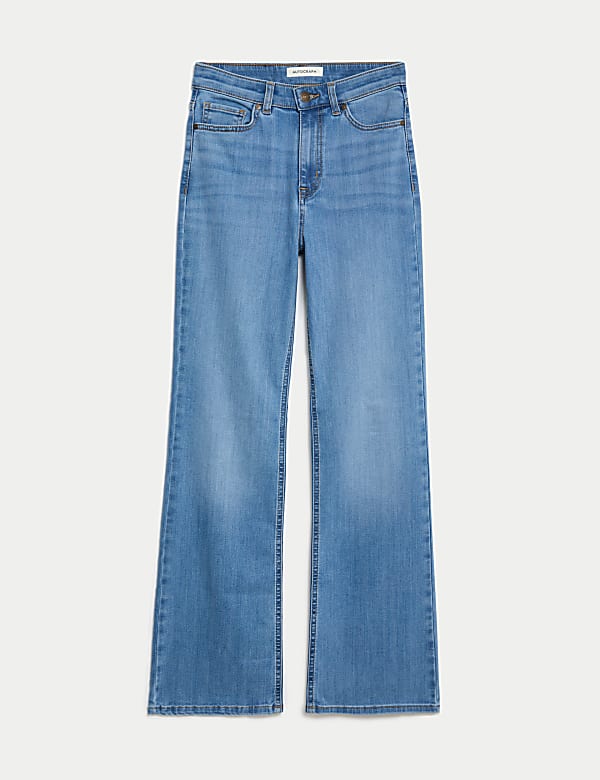 High Waisted Flared Jeans - CY