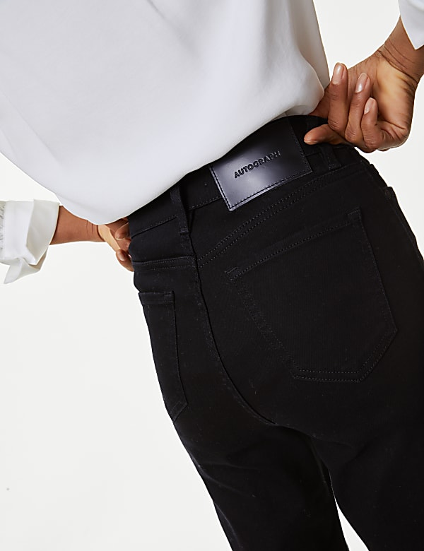 High Waisted Flared Jeans