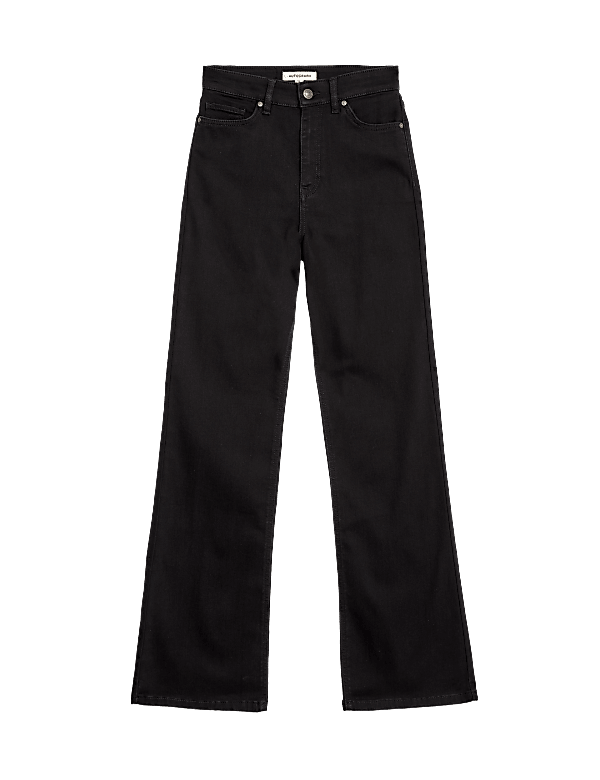 High Waisted Flared Jeans