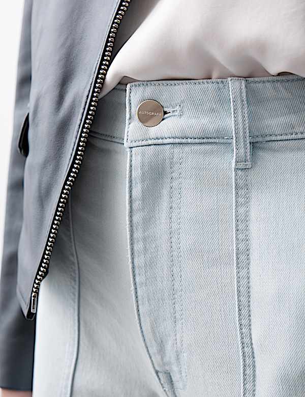 High Waisted Straight Leg Carpenter Jean - RS