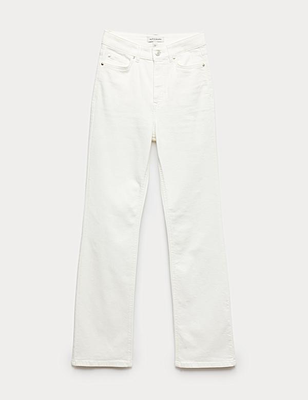 Dž&iacute;ny s vysok&yacute;m pasem ze směsi lyocellu - CZ