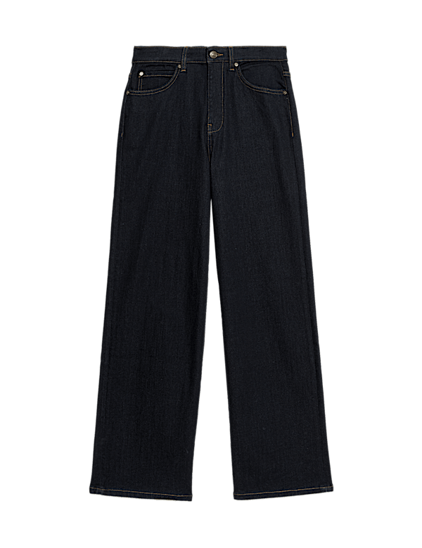 High Waisted Wide Leg Jeans