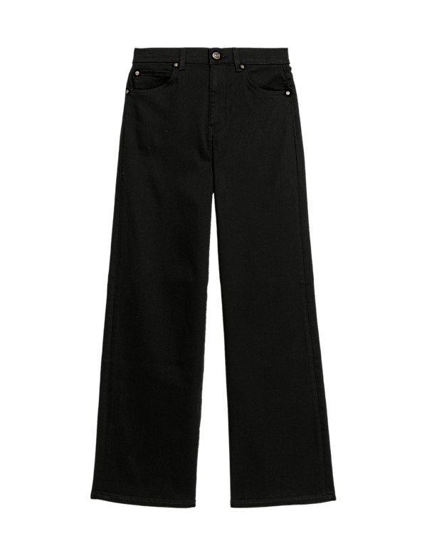 High Waisted Wide Leg Jeans