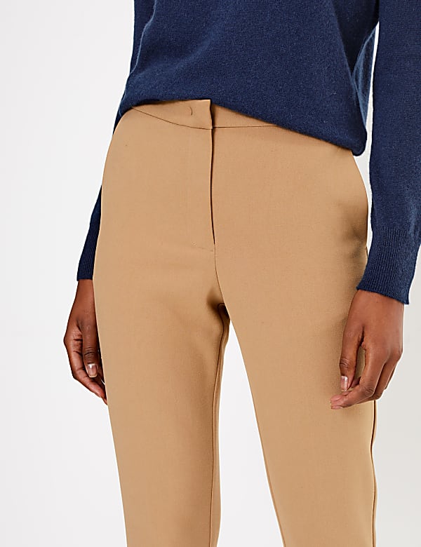 Slim Fit Ankle Grazer Trousers