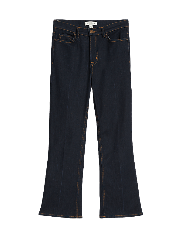 Luxury High Waisted Flared Jeans