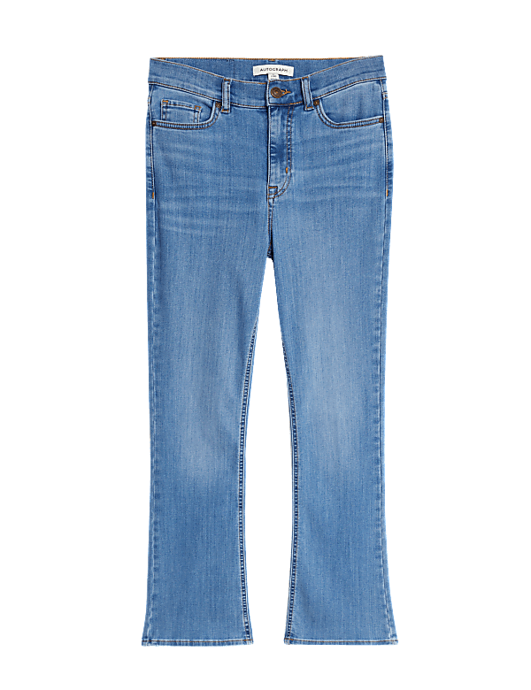 Luxury High Waisted Flared Jeans