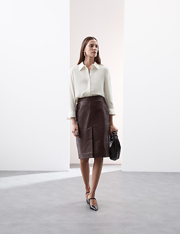 Pure Silk Long Sleeve Shirt
