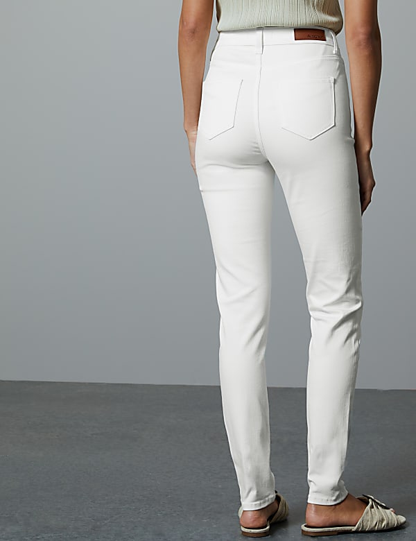 Smart Stretch High Waist Skinny Leg Jeans