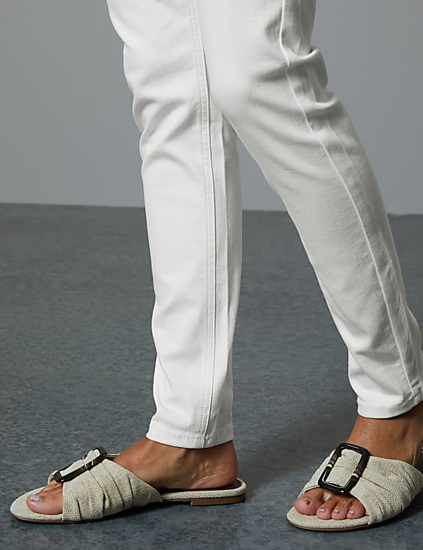 Smart Stretch High Waist Skinny Leg Jeans