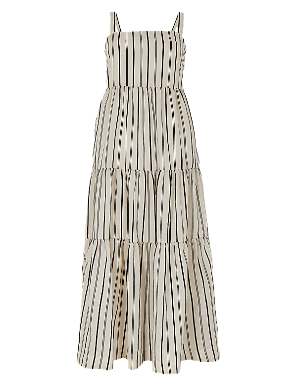 Striped Relaxed Maxi Dress