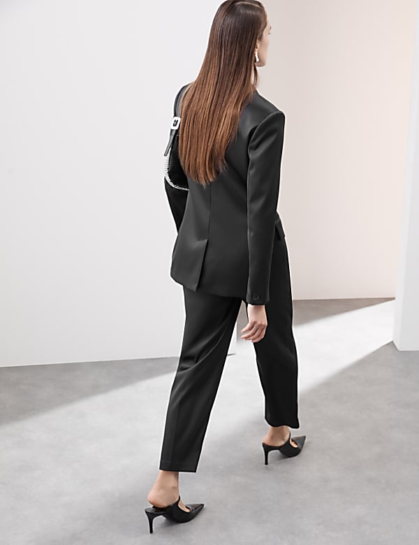 Satin Straight Leg Trousers - EE