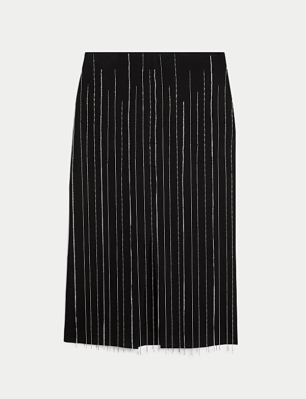 Tassel Midi Column Skirt - LT