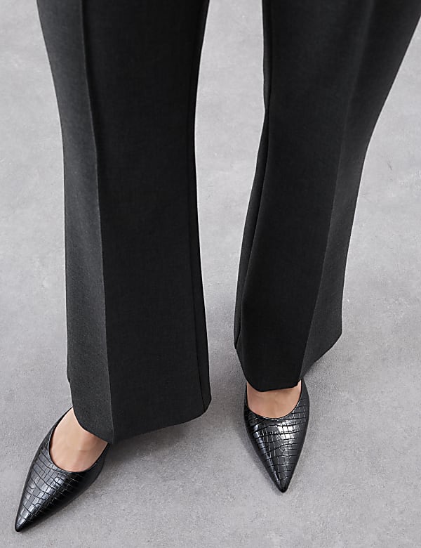 Flared Trousers with Wool - GR
