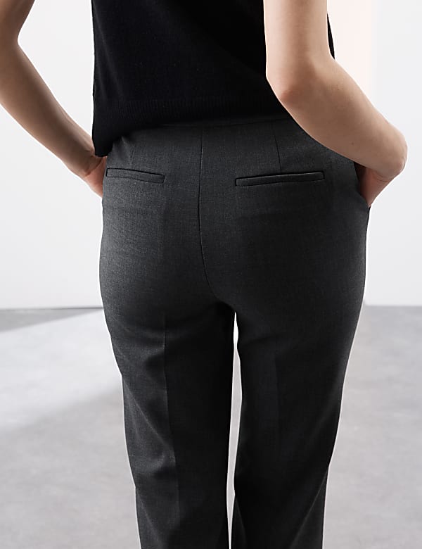 Flared Trousers with Wool - GR