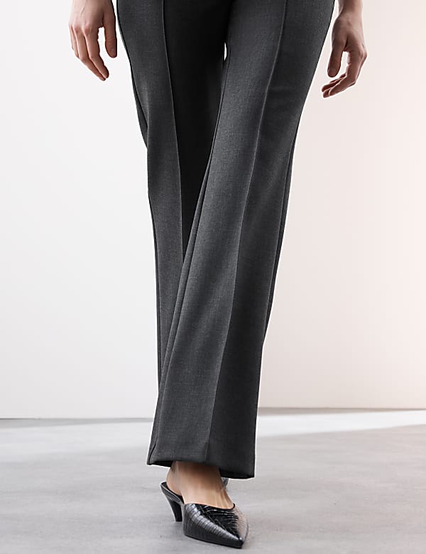 Flared Trousers with Wool - GR