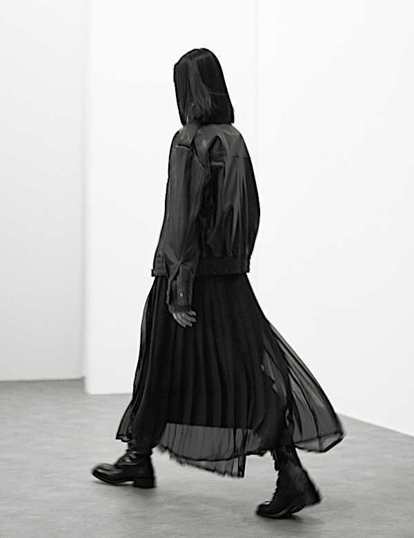 Organza Pleated Maxi Skirt - NZ