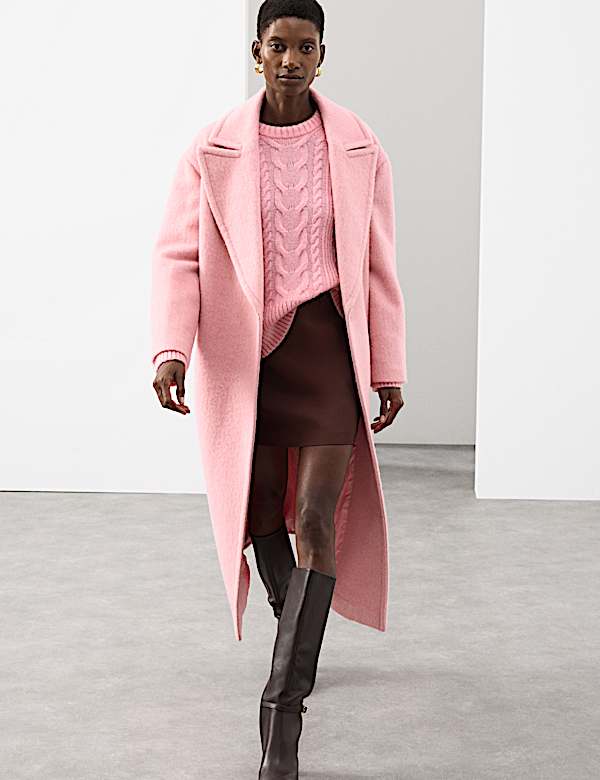 Mini A-Line Skirt with Wool - GR