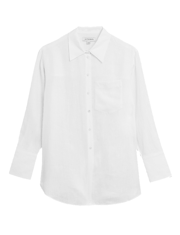 Pure Irish Linen Long Sleeve Shirt