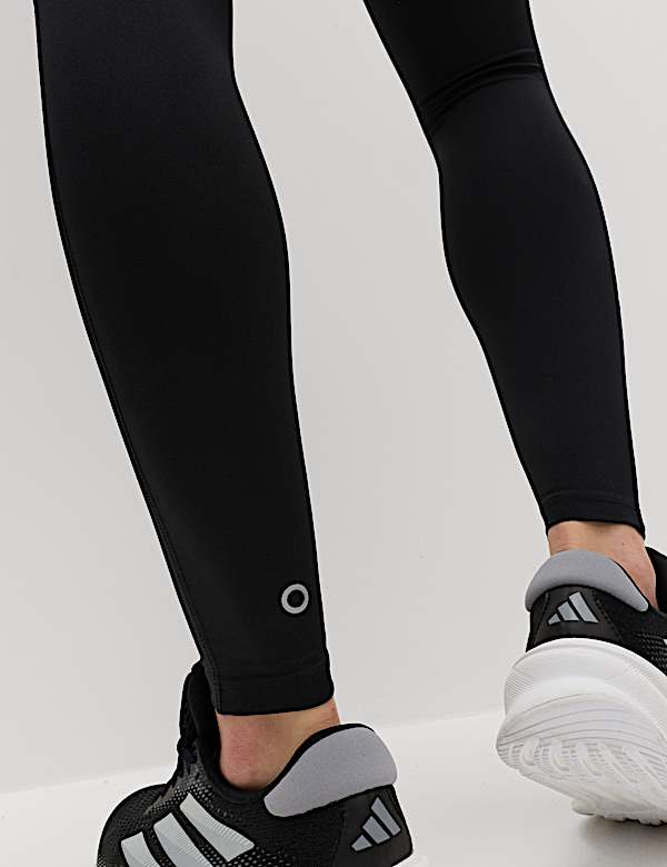 Basic-Sportleggings mit hohem Bund - AT