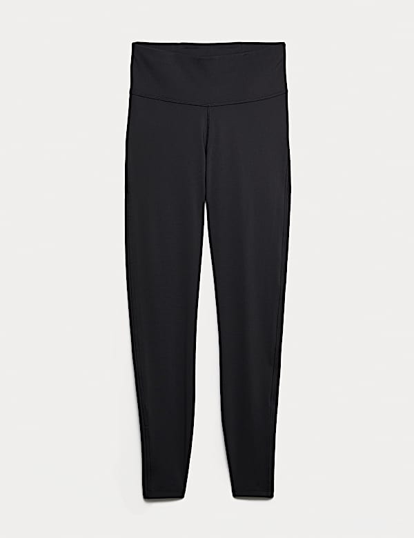 Basic-Sportleggings mit hohem Bund - AT