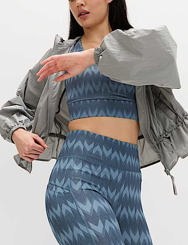 Stormwear&trade; Woven Metallic Hooded Sports Jacket - CH