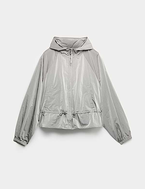 Stormwear&trade; Woven Metallic Hooded Sports Jacket - CH
