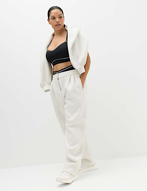 Scuba Pleated High Waisted Barrel Jogger - VN