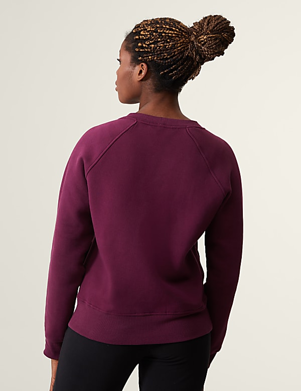 Cotton Rich Crew Neck Sweatshirt